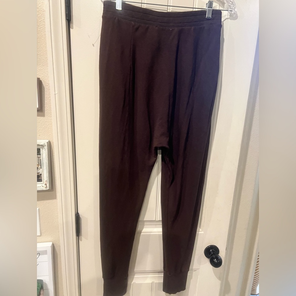 Free People Lightweight Brown Joggers